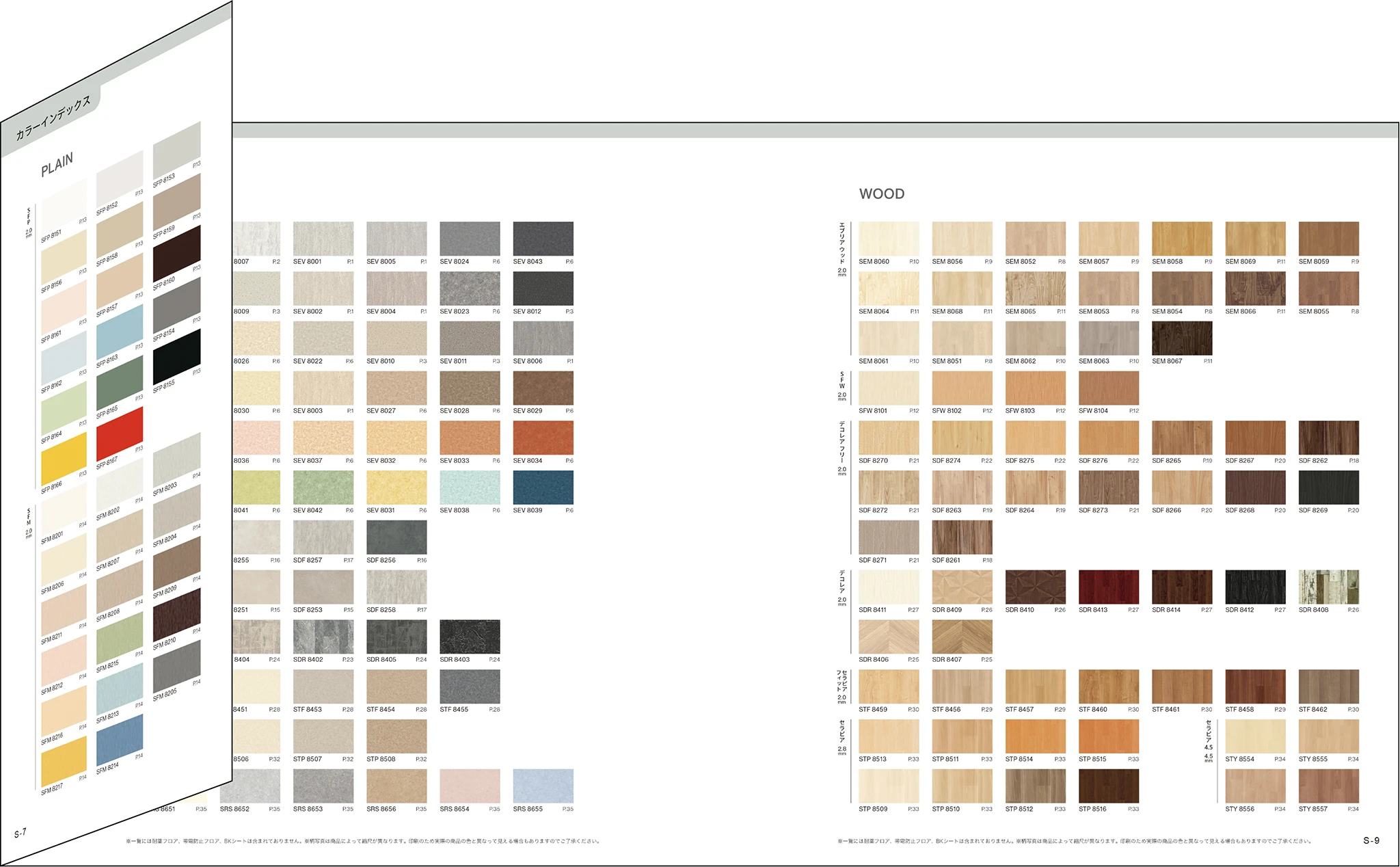 カラーインデックス